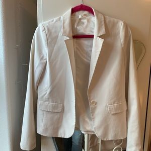 White blazer